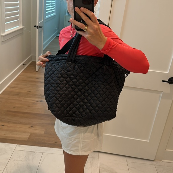 MZ Wallace Deluxe Metro Tote bag black - Picture 3 of 8